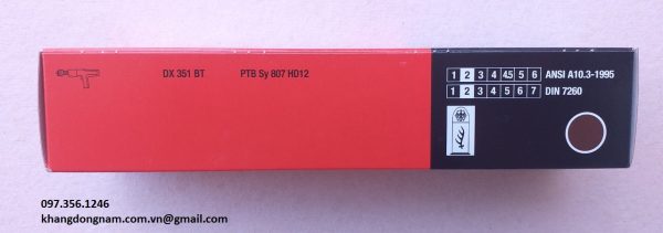 Đạn Mồi Hilti X-BT Cartridge 6.8/11 M Brown #377204 (4)