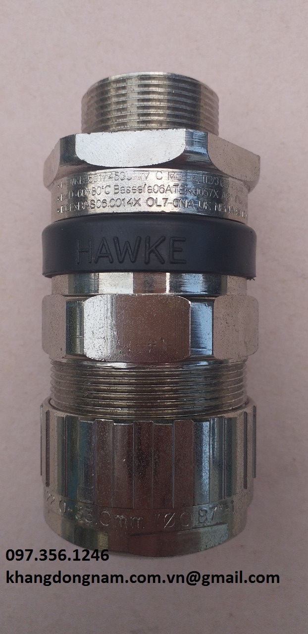 Ốc Siết Cáp Chống Cháy Nổ Hawke 501/453/Univ C M32 Mạ Nicken (1)