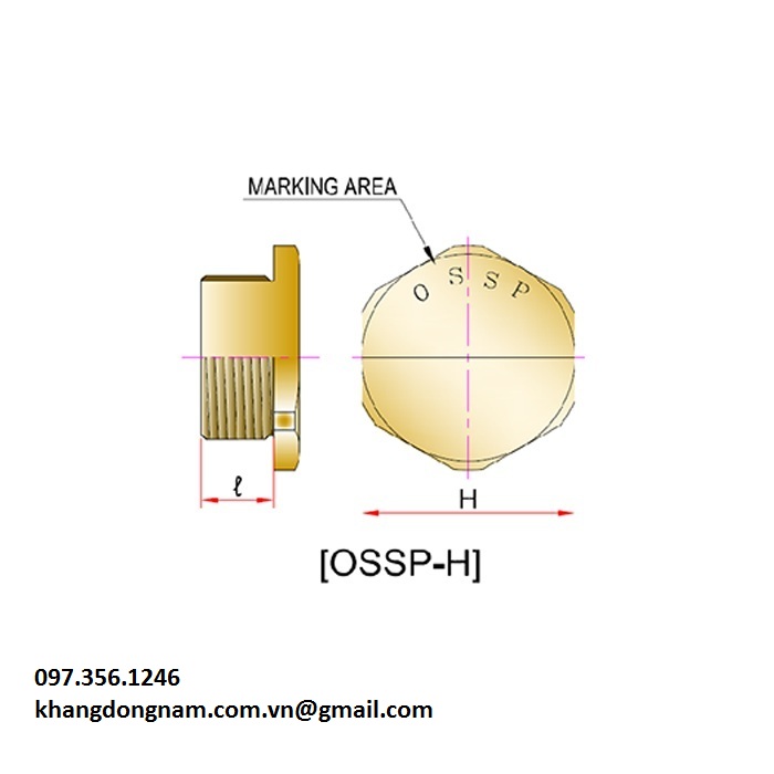 Nút bịt chống cháy nổ OSCG OSSP-H Mxx