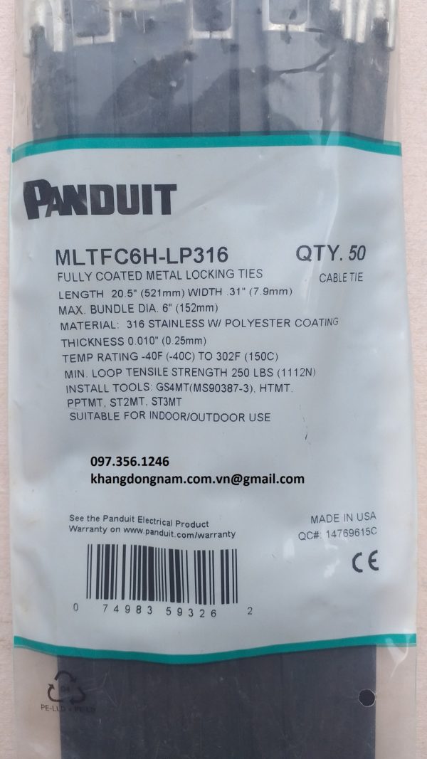 Dây Rút Panduit MLTFC6H-LP316 7.9x521mm Inox316 (3)