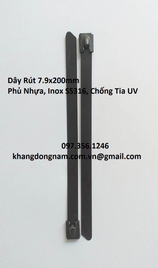 Dây Rút Phủ Nhựa Inox SS316 7.9x200mm Chống Tia UV (3)