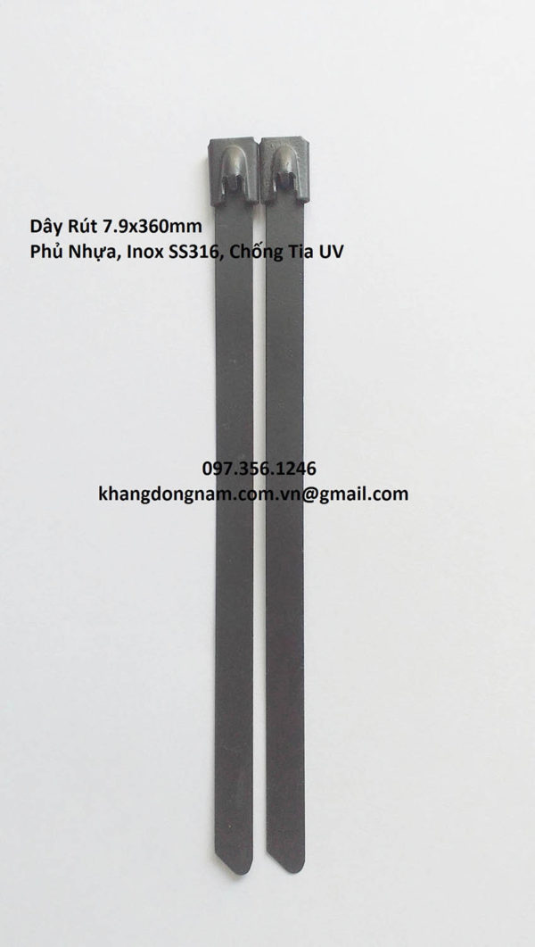 Dây Rút Phủ Nhựa Inox SS316 7.9x360mm Chống Tia UV (5)