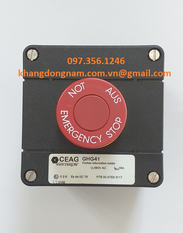 Nút Khởi Động Và Dừng Nút Khẩn Cấp CEAG GHG41 (3)