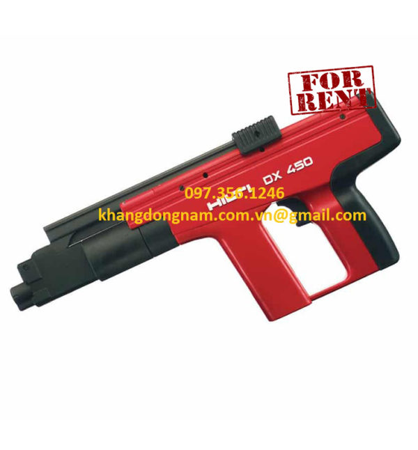 Cho Thuê Súng Bắn Đinh Hilti DX 350 Và DX 450 (3)