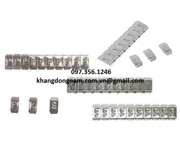 Chữ Đánh Dấu Cáp Inox SS316 Partex Cable Maker PKS10006PP (2)