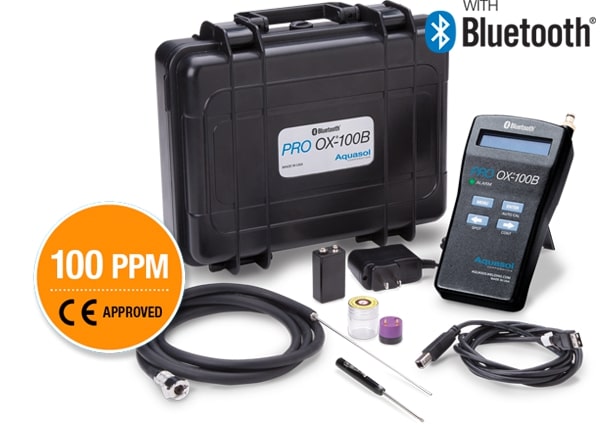 PRO OX-100B Kit Bluetooth Enabled Programmable Digital Oxygen Monitor