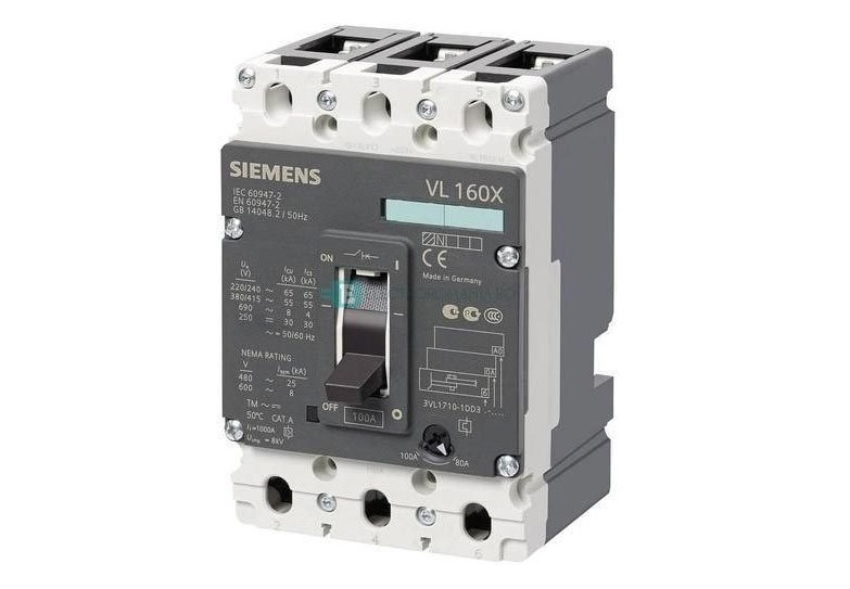 Cầu dao tự động - MCCB 3P Siemens 3VL3725-1DC36-0AA0